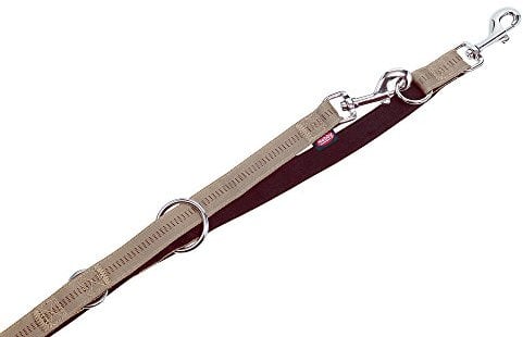 Nobby Führleine Soft Grip, beige/Chocolate L: 200 cm, B: 20 mm, 1 Stück
