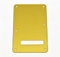 KAISH ST/Strat Style Standard Guitar Back Plate ST Tremolo Trem Cover for USA Strat/Stratocaster Gold Mirror 1 Ply