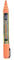 Kreidemarker 6 mm orange 1 Stück