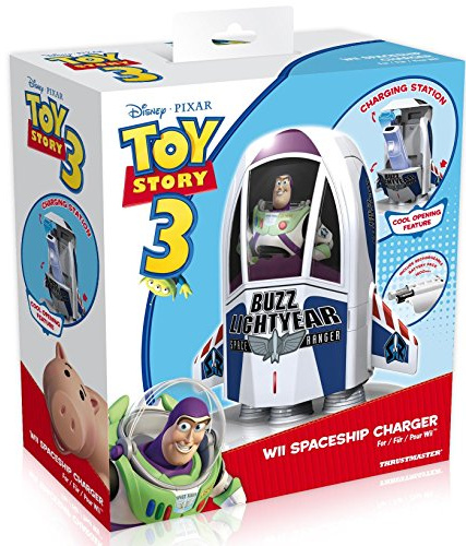 Disney Toy Story 3 - Buzz Lightyear Spaceship Charger for Single Remote (Wii)