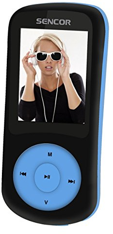 Sencor SFP 5870 BBU MP3 8Go Noir, Bleu lecteur MP3/MP4
