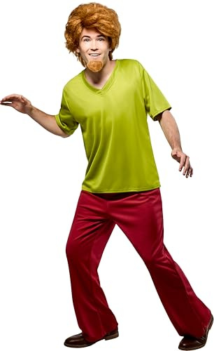 Rubie's Official Shaggy-Kostüm für Herren, Scooby-Doo Mystery Inc, Standardgröße