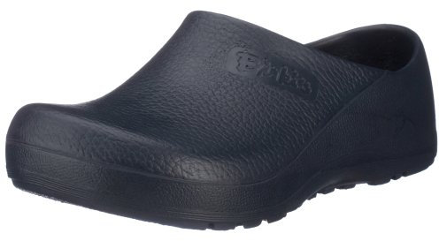 Birki Profi Birki 074071, Unisex - Erwachsene Clogs & Pantoletten, weites Fußbett, PU, blau (Blue), EU 38