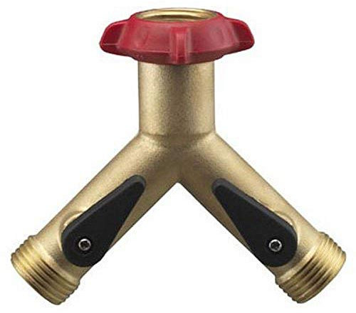 Nelson latón Doble Outlet de los seductores Adaptador Manguera Industrial 50545