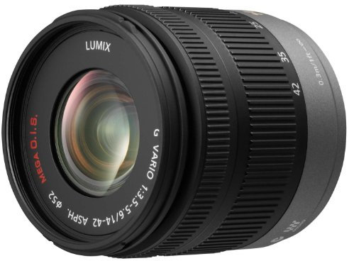 Panasonic LUMIX G Vario 14-42 mm OEM H-FS014042 Schwarz Zoomobjektiv Micro Four Thirds