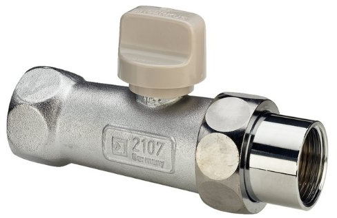 VIEGA Gasgerätekugelhahn 1 / DN25, Messing, mit thermischer Abschlusseinheit (TAE), DIN-DVGW-G-Prüfzeichen