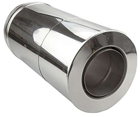 Ø 150 mm Schiedel ICS Doppelwandfutter gedämmt mit Ofenanschluss Ø 200 mm