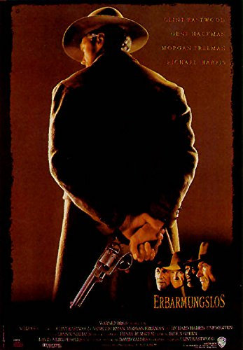 Erbarmungslos - Unforgiven (1992) | original Filmplakat, Poster [Din A1, 59 x 84 cm]