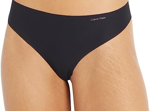 Calvin Klein Underwear Damen String D3428E Invisibles Panties Thong, Gr. 38 (M), Weiß (100 White)