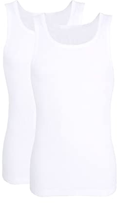 Tom Tailor Herren Tanktop 2er Pack Unterhemd (2er Pack)