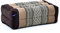 Leewadee Meditationskissen Yogakissen Block Zubehör Klotz Kissen Ökologisches Naturprodukt Thaikissen Nackenkissen, Kapok, 35 x 18 x 12 cm, Braun