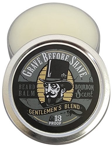 GRAVE BEFORE SHAVE Gentlemen's Blend Beard Balm (Bourbon Scent) (2 oz.) by Grave Before Shave