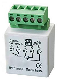 convertisseur d'impulsion - pour fil pilote avec contact permanent - yokis cvr12