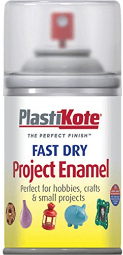 Plastikote 119S Dry Enamel Paint Clear Aerosol 100ml