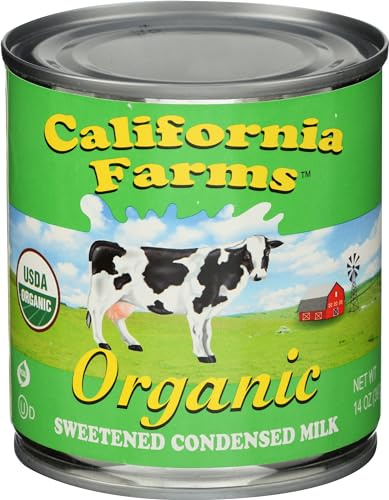 California Farms, Organic Condensed Sweetened Milk, 14 Ounce
