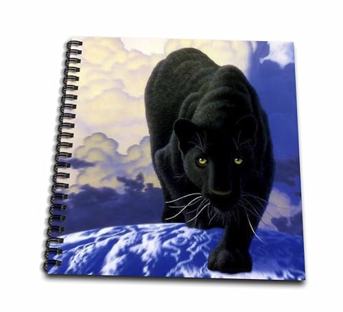3dRose db_739_2 Black Panther-Erinnerungsbuch, 30,5 cm, mehrfarbig