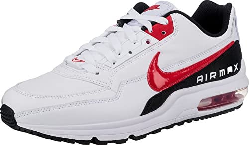 Nike Herren Air Max Ltd 3 Sneaker, White University Red Black, 38.5 EU