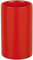Spirella Gobelet Céramique Tube Rouge