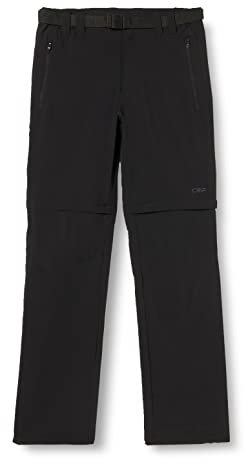 CMP Herren Hose Zip Off, nero, 54, 3T51647