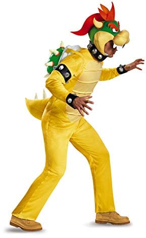 Super Mario Bros DIS85174D Bowser Kostüm, Herren, L-XL,Bowser