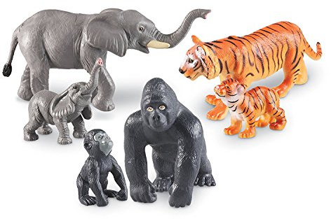 Learning Resources Jumbo Jungle Animals Mommas and Babies