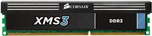 Corsair CMX2GX3M1A1333C9 XMS3 2GB (1x2GB) DDR3 1333 Mhz CL9 Performance Desktop Memory