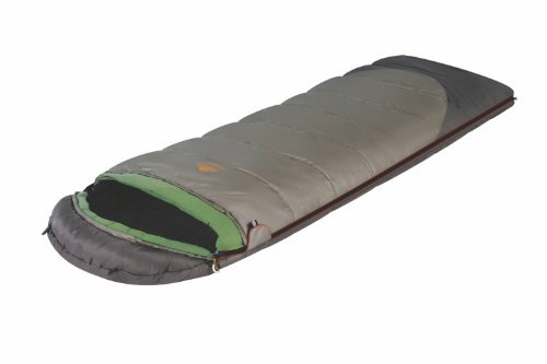 ALEXIKA Unisex-Adult Schlafsack Summer Plus, rechte Reißverschluss, grün-grau/grün
