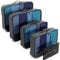 OW-Travel Einfach zu Organisierende Packtaschen für Koffer Medium/Large Kleiderlagerung mit Reisewürfeln ein Kleidertaschen Packwürfel. Koffer Organizer Set Suitcase Organizer Packing Cubes Travel