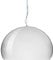 Kartell FL/Y Lampada a Sospensione E27, 15 W, Bianco Lucido, Diametro 52 cm