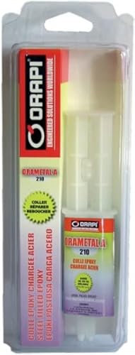 ORAPI - Colle epoxy acier orametal A seringue - 210