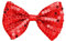 W WIDMANN MILANO Party Fashion - Fliege mit Pailletten, Showgirl, Showman, Kostüm, Accessoire, Karneval, Silvester