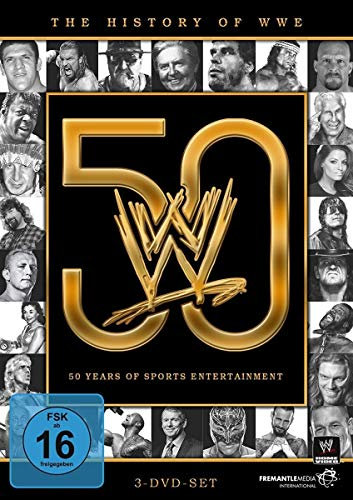 The History of WWE - 50 Years of Sports Entertainment [3 DVDs]