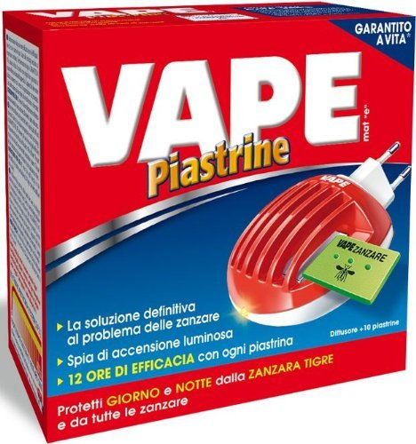 Plaquettes anti-moustiques insecticide électrique à Vape + 10 plaquettes