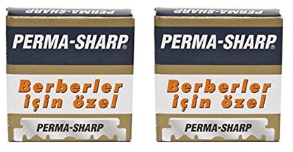 Perma Sharp halbe Rasierklingen