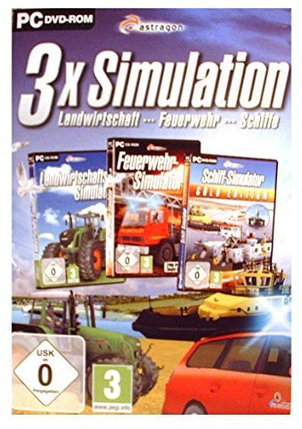 3x Simulation Landwirtschaft - Feuerwehr - Schiffe