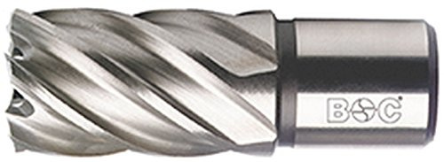 Kernbohrer HSS mit Weldonschaft (3/4) 27,0 x 30 mm Schnitttiefe in Bohrcraft-QuadroPack