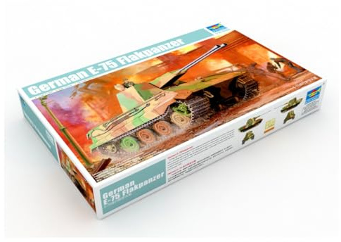 Trumpeter 01539 Modellbausatz German E-75 Flakpanzer