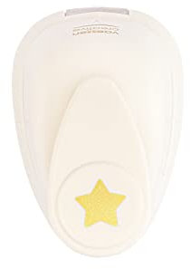 Vaessen Creative Mini Motivstanzer Stern, Mehrfarbig, Mini 21432-006