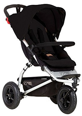 Mountain Buggy Swift 3 Black + Regenschutz