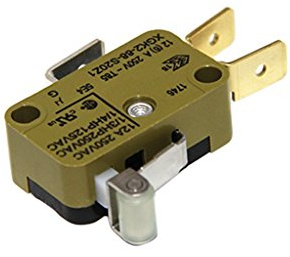 XGK2-88-S20Z1 Microswitch SNAP Action with Lever (with Roller) SPDT Pos: 2 SAIA-