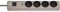 Brennenstuhl Bloc multiprise parasurtenseur, 4 Prises, Taupe