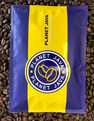 Planet Java Superiore Filter Coffee, Box Of 50 Sachets, FREE Filter Papers, Suitable For All Filter Machines