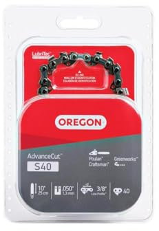 Oregon Chain 10in. Semi Chisel Cutting Chain S40