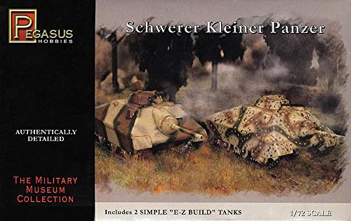 Pegasus PG7605-1/72 Schwerer Deutscher Panzer Plastikmodellbausatz
