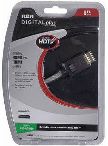 Rca 6 Ft Optical Cable with Halo con