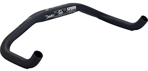 Deda Elementi Unisex-Erwachsene CRONOLR44 Zeitfahrlenker/Triathlonlenker Crononero Low Rider schwarz 44mm, 31.7mm