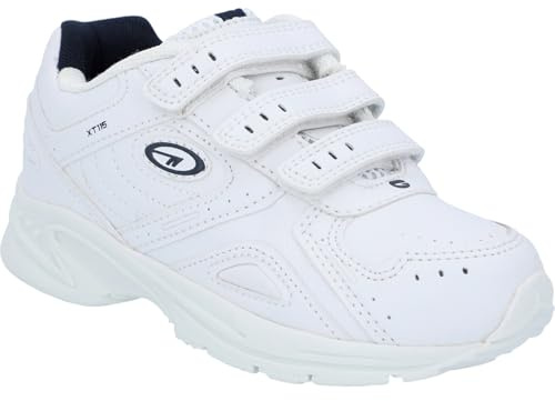 Hi-Tec Boys 17929-26293 White/Navy Childrens Touch Fastening Trainer 4