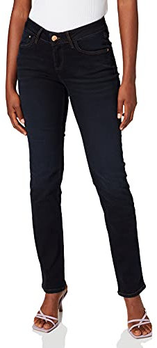 Cross Jeans Damen Straight Leg Jeanshose Rose, Gr. W30/L32 (Herstellergröße: 30), Blau (blue black used 026)