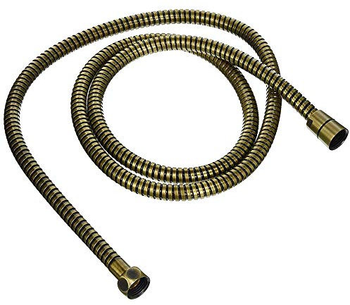 FLESSIBILE DOCCIA UNIVERSALE IN ACCIAIO INOX ESTENSIBILE 180CM COLORE BRONZO RUSTICO ORO ANTICO Tubo particolarmente rinforzato per una maggiore resistenza. RICAMBI ORIGINALI GARANTITI