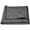 King & Priory Luxuriöses Zinngraue Tweed-Einstecktuch mit Fischgrätenmuster